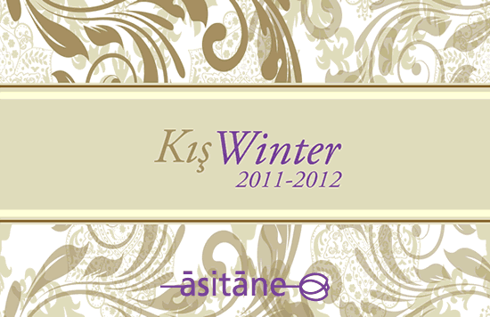 Asitane Restaurant İstanbul  Kış Menüsü 2010 - 2011