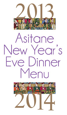 
Asitane New Year's Eve Dinner Menu